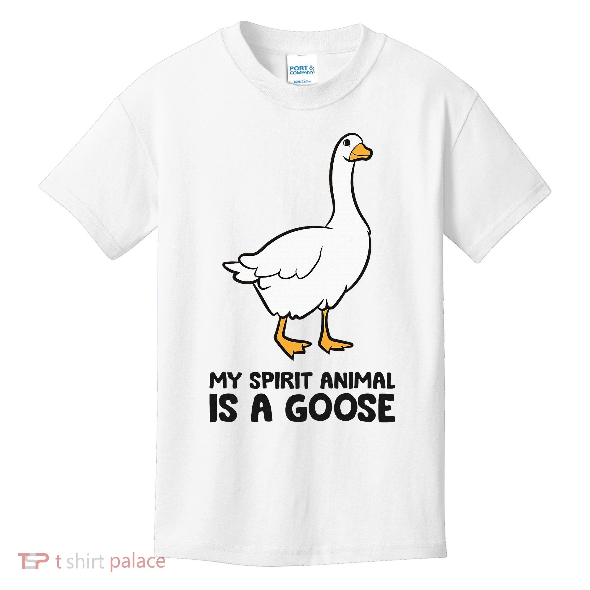 My Spirit Animal Is A Goose Kids T-Shirt