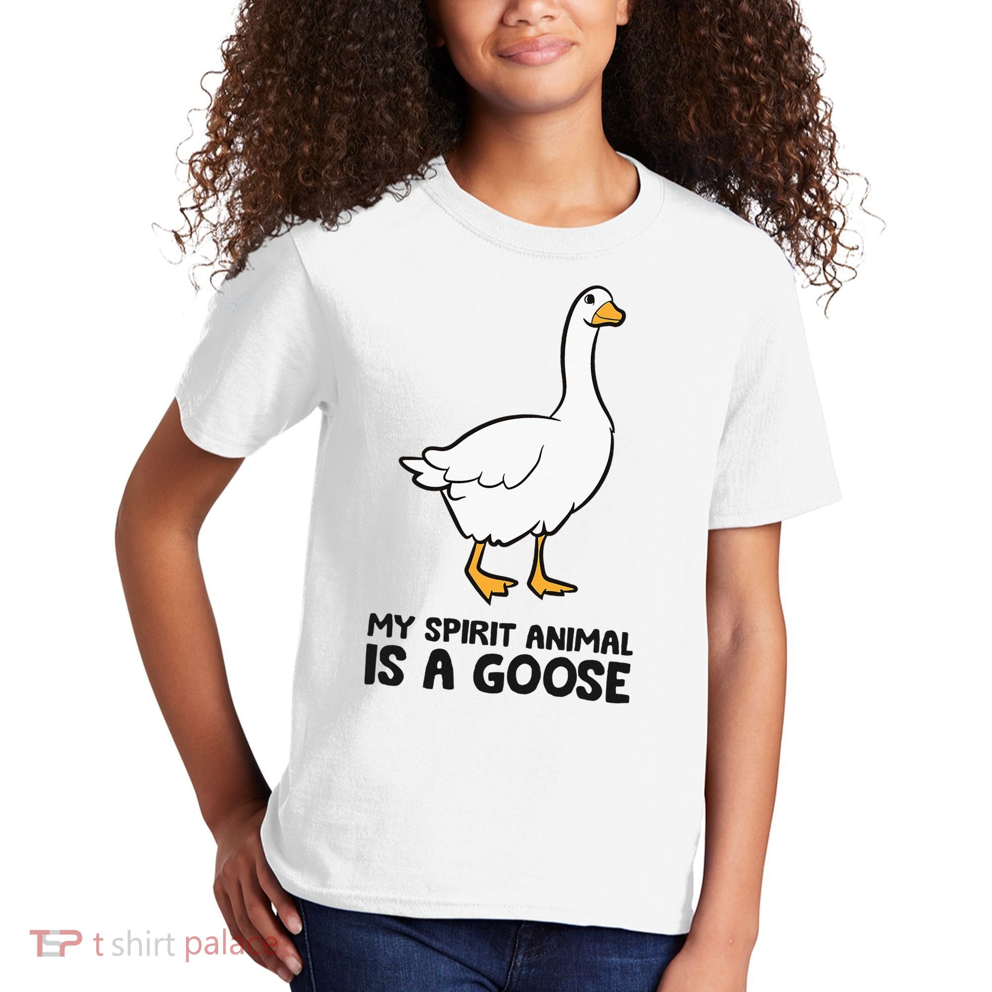 My Spirit Animal Is A Goose Kids T-Shirt