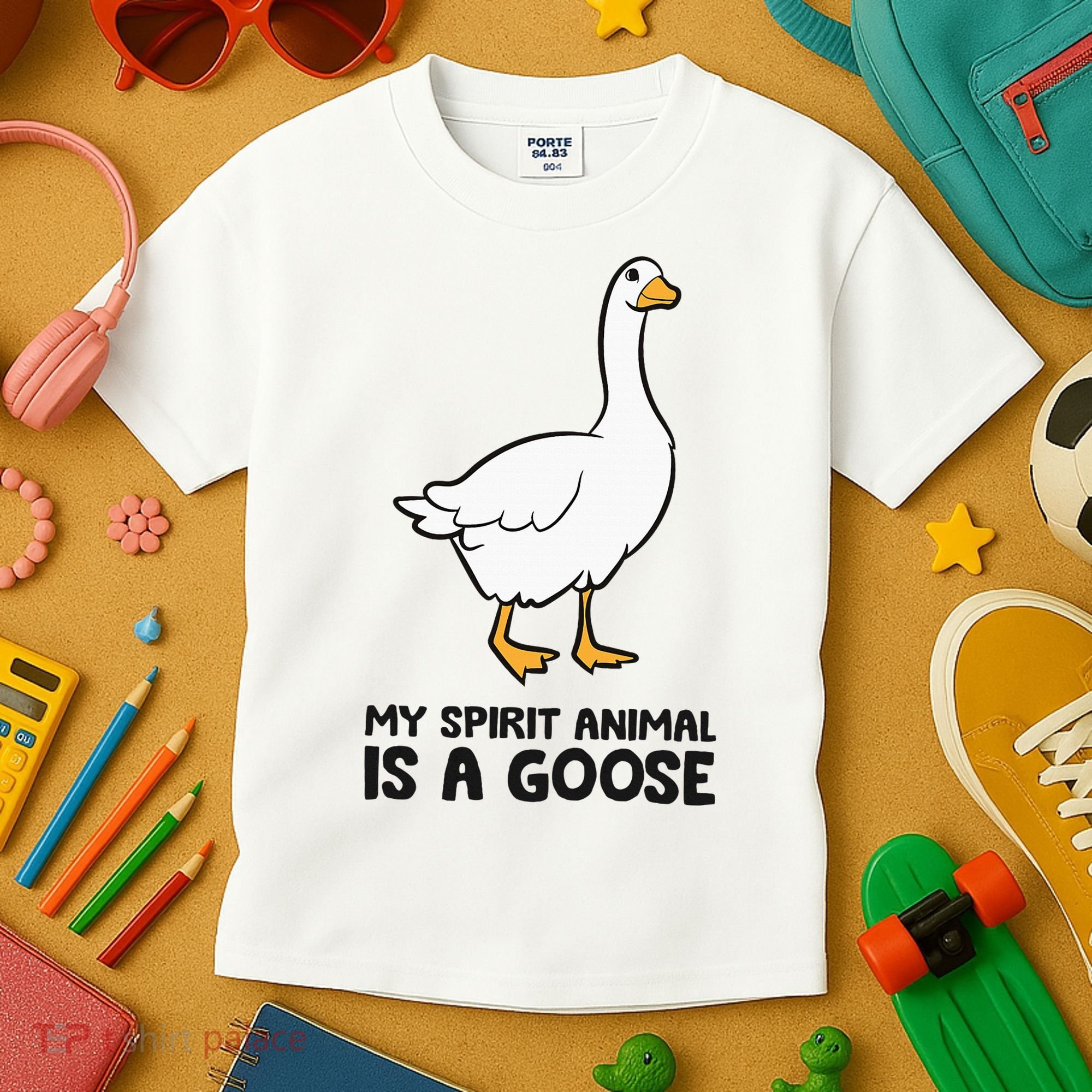 My Spirit Animal Is A Goose Kids T-Shirt
