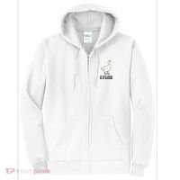My Spirit Animal Is A Goose Full Zip Hoodie thumb 0