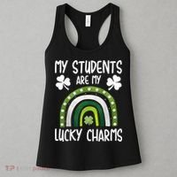 My Students Are My Lucky Charms Teacher St Patricks Day Women's Tank Top thumb 3