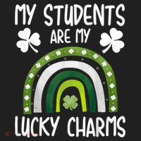My Students Are My Lucky Charms Teacher St Patricks Day Hat thumb 2