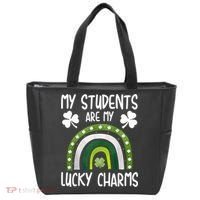 My Students Are My Lucky Charms Teacher St Patricks Day Tote Bag thumb 0