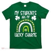 My Students Are My Lucky Charms Teacher St Patricks Day T-Shirt thumb 0