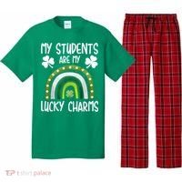 My Students Are My Lucky Charms Teacher St Patricks Day Pajama Set thumb 0