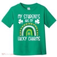 My Students Are My Lucky Charms Teacher St Patricks Day Toddler T-Shirt thumb 0