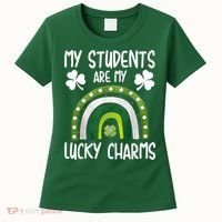 My Students Are My Lucky Charms Teacher St Patricks Day Women's T-Shirt thumb 0