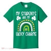 My Students Are My Lucky Charms Teacher St Patricks Day Kids T-Shirt thumb 0