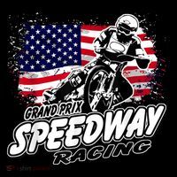 Motorcycle Speedway American Flag Flat Track Race Coffee Mug thumb 5
