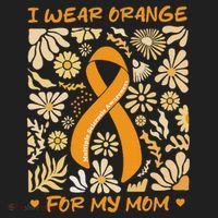 Multiple Sclerosis Awareness I Wear Orange Women's Sweatshirt thumb 2