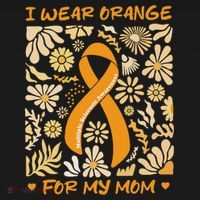 Multiple Sclerosis Awareness I Wear Orange Pajama Set thumb 2