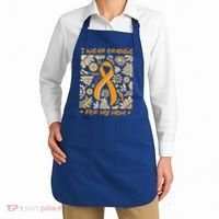 Multiple Sclerosis Awareness I Wear Orange Apron thumb 2