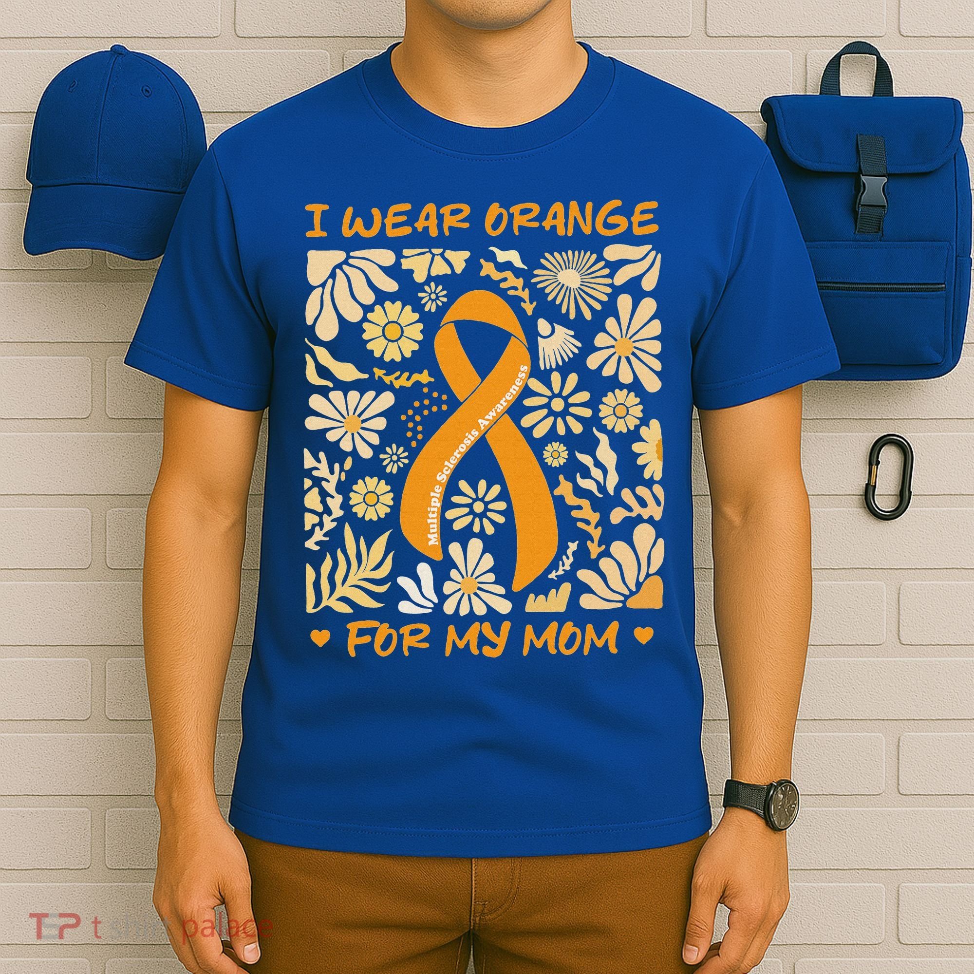 Multiple Sclerosis Awareness I Wear Orange T-Shirt
