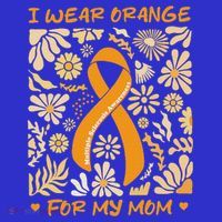 Multiple Sclerosis Awareness I Wear Orange Button thumb 1