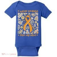 Multiple Sclerosis Awareness I Wear Orange Baby Bodysuit thumb 0