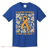 Multiple Sclerosis Awareness I Wear Orange Kids T-Shirt thumb 0