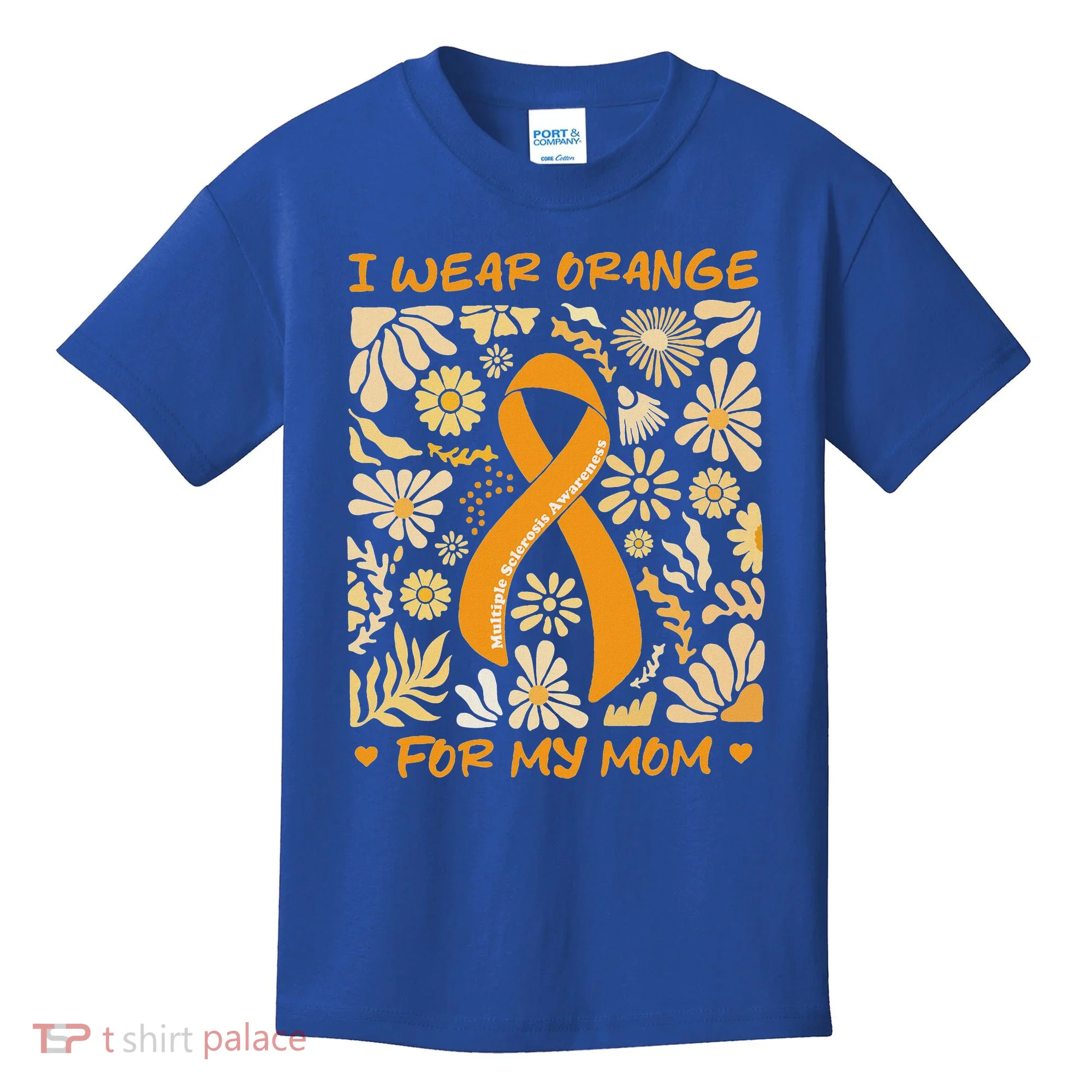 Multiple Sclerosis Awareness I Wear Orange Kids T-Shirt