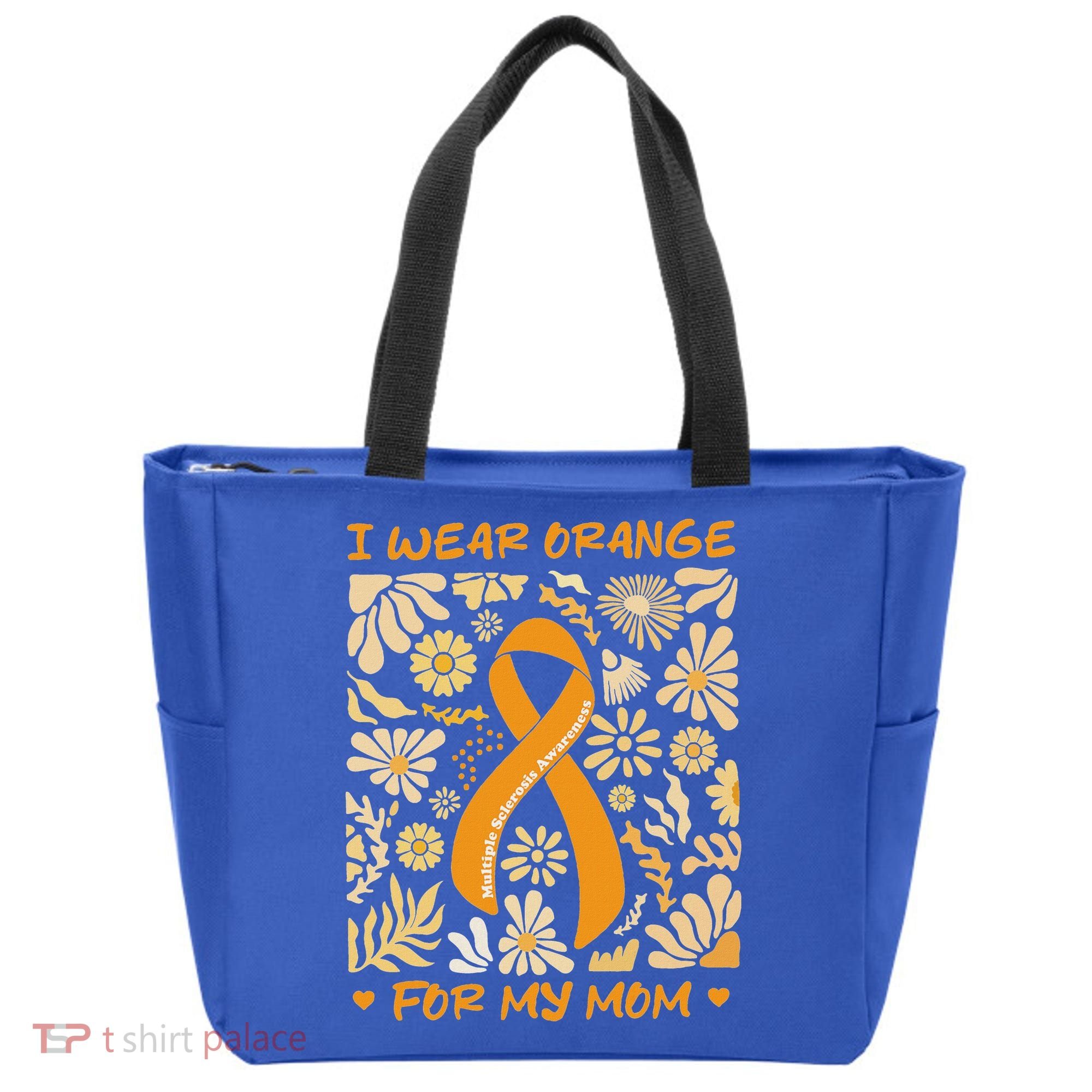 Multiple Sclerosis Awareness I Wear Orange Tote Bag