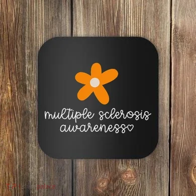 Multiple Sclerosis Awareness Coaster