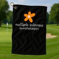 Multiple Sclerosis Awareness Golf Towel thumb 1