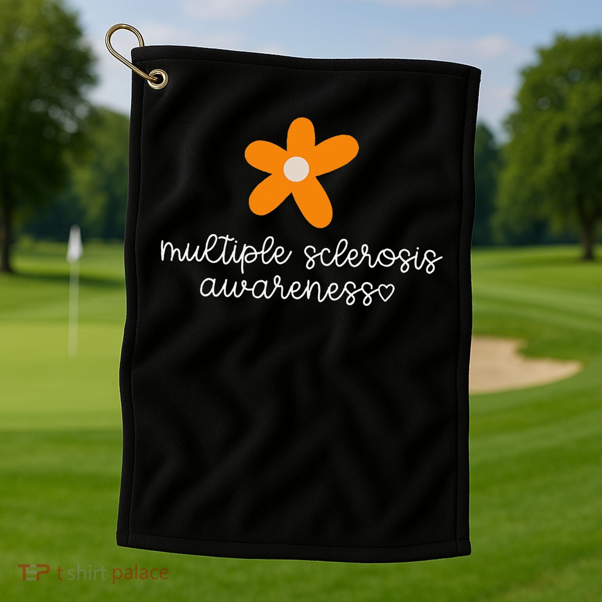 Multiple Sclerosis Awareness Golf Towel