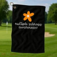 Multiple Sclerosis Awareness Golf Towel thumb 1