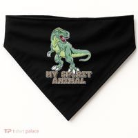 My Spirit Animal Is A T Rex USA-Made Doggie Bandana thumb 0