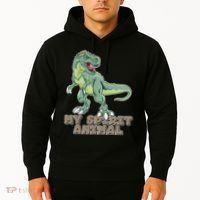 My Spirit Animal Is A T Rex Hoodie thumb 2