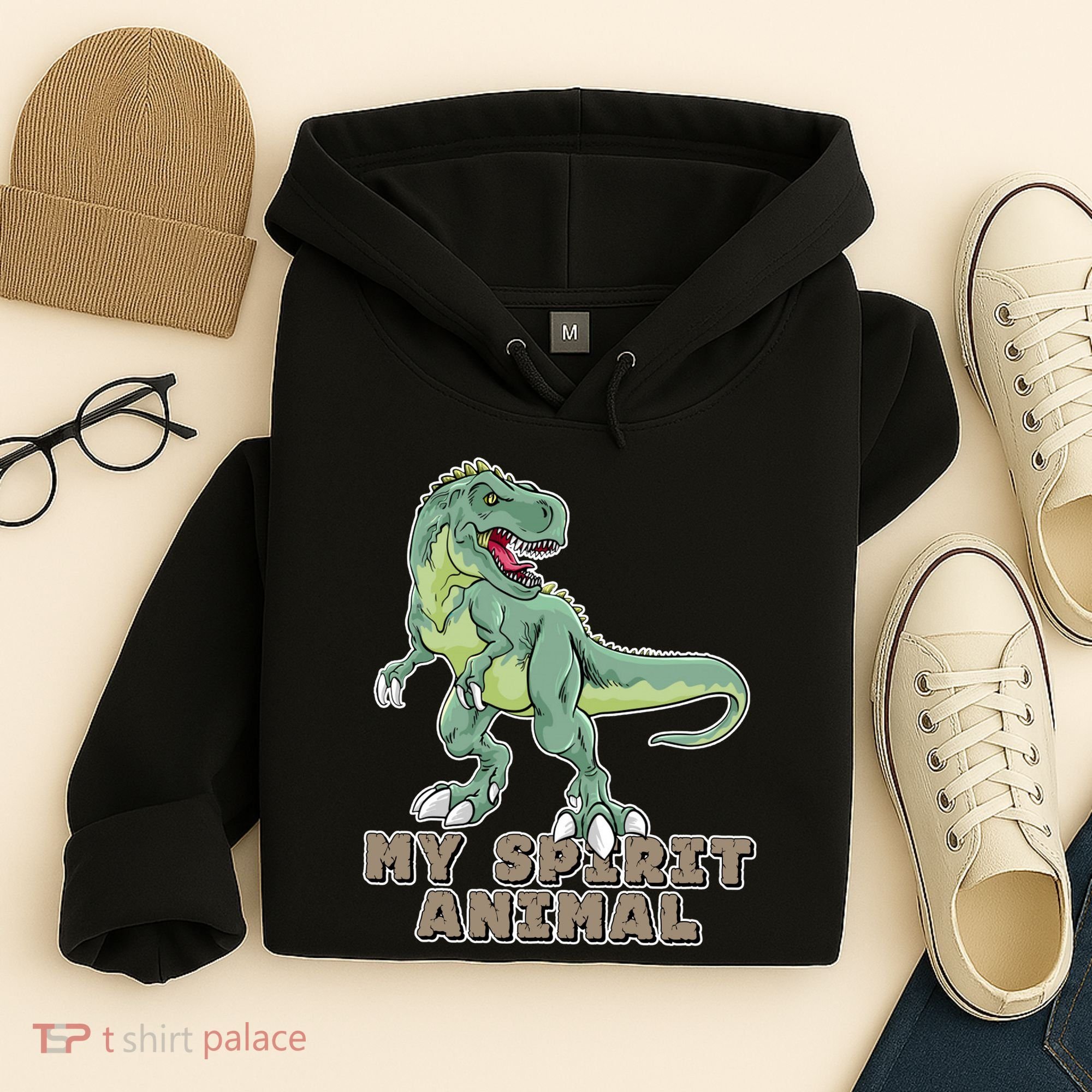 My Spirit Animal Is A T Rex Hoodie
