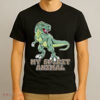 My Spirit Animal Is A T Rex T-Shirt thumb 3