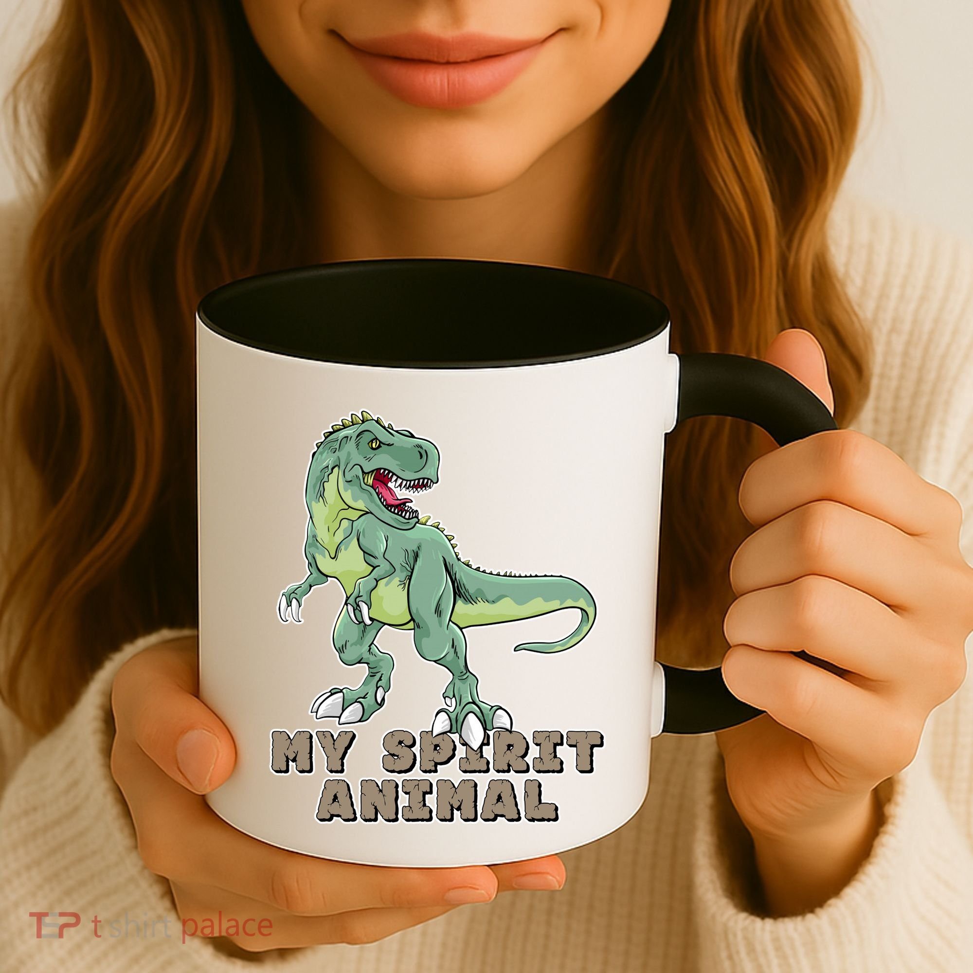 My Spirit Animal Is A T Rex Coffee Mug