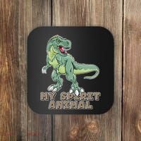 My Spirit Animal Is A T Rex Coaster thumb 0