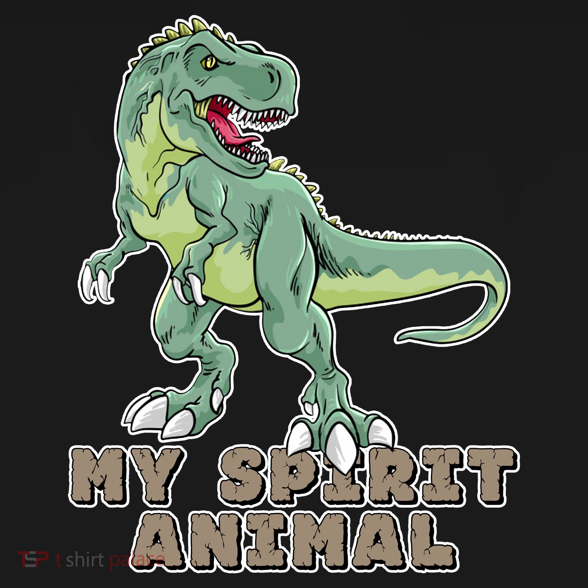 My Spirit Animal Is A T Rex Mousepad