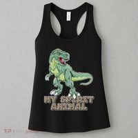 My Spirit Animal Is A T Rex Women's Tank Top thumb 3