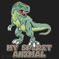 My Spirit Animal Is A T Rex Hat thumb 2