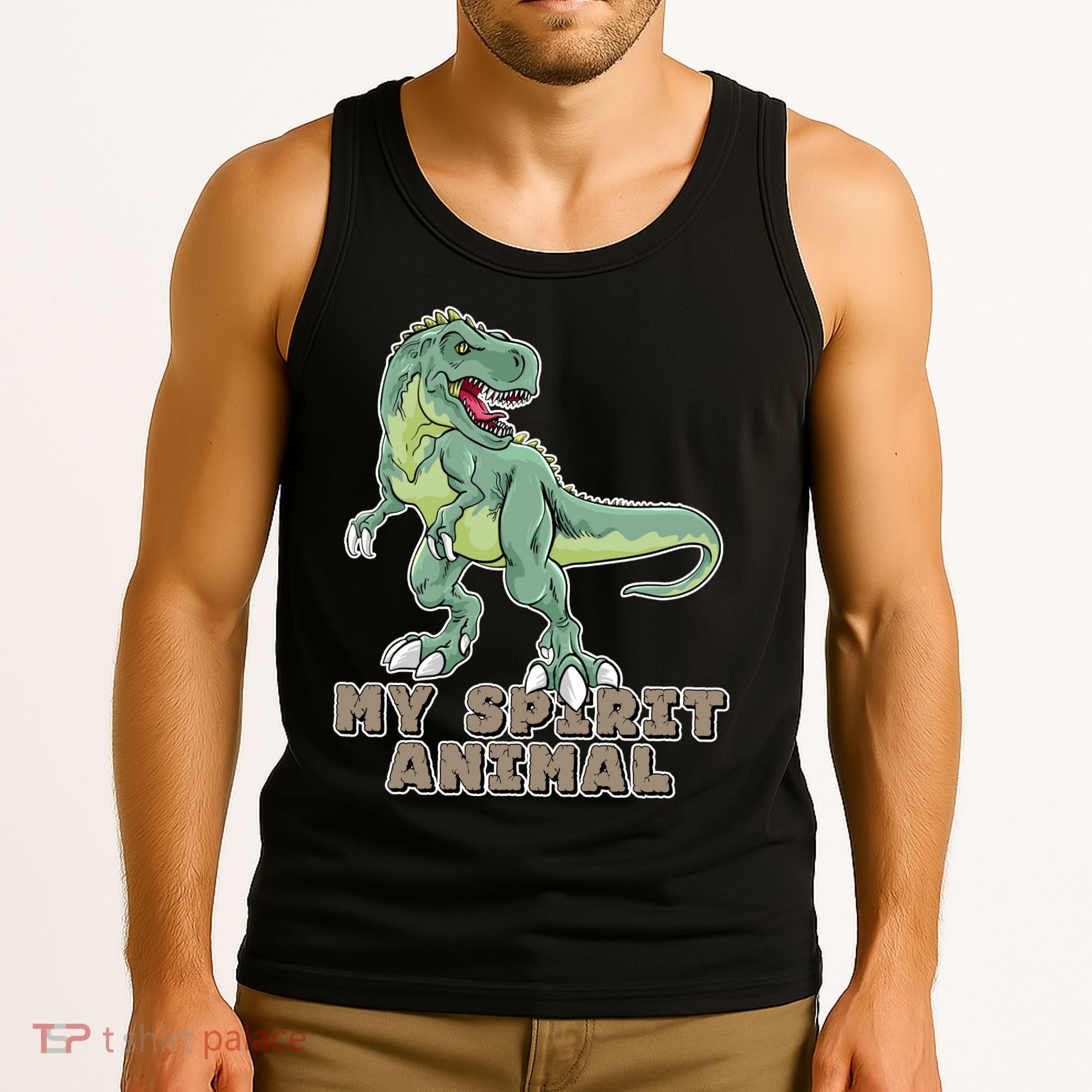 My Spirit Animal Is A T Rex Tank Top