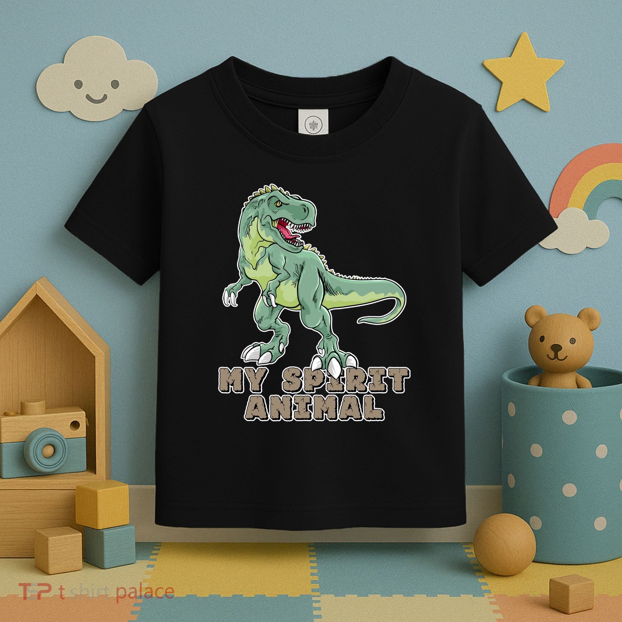 My Spirit Animal Is A T Rex Toddler T-Shirt