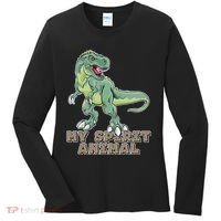 My Spirit Animal Is A T Rex Women's Long Sleeve Shirt thumb 0