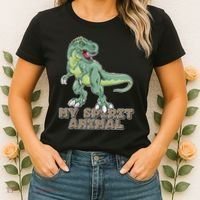 My Spirit Animal Is A T Rex Women's T-Shirt thumb 2