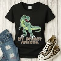 My Spirit Animal Is A T Rex Women's T-Shirt thumb 3
