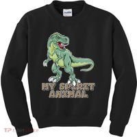 My Spirit Animal Is A T Rex Kids Sweatshirt thumb 0
