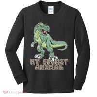 My Spirit Animal Is A T Rex Kids Long Sleeve Shirt thumb 0