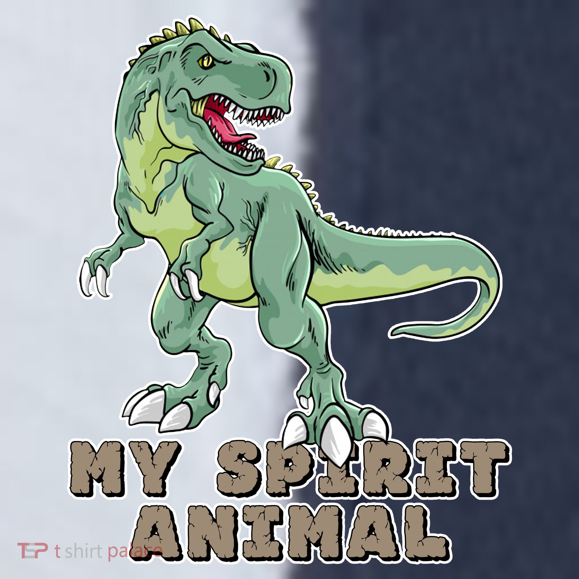 My Spirit Animal Is A T Rex Sport-Tek Competitor United Soccer Jersey