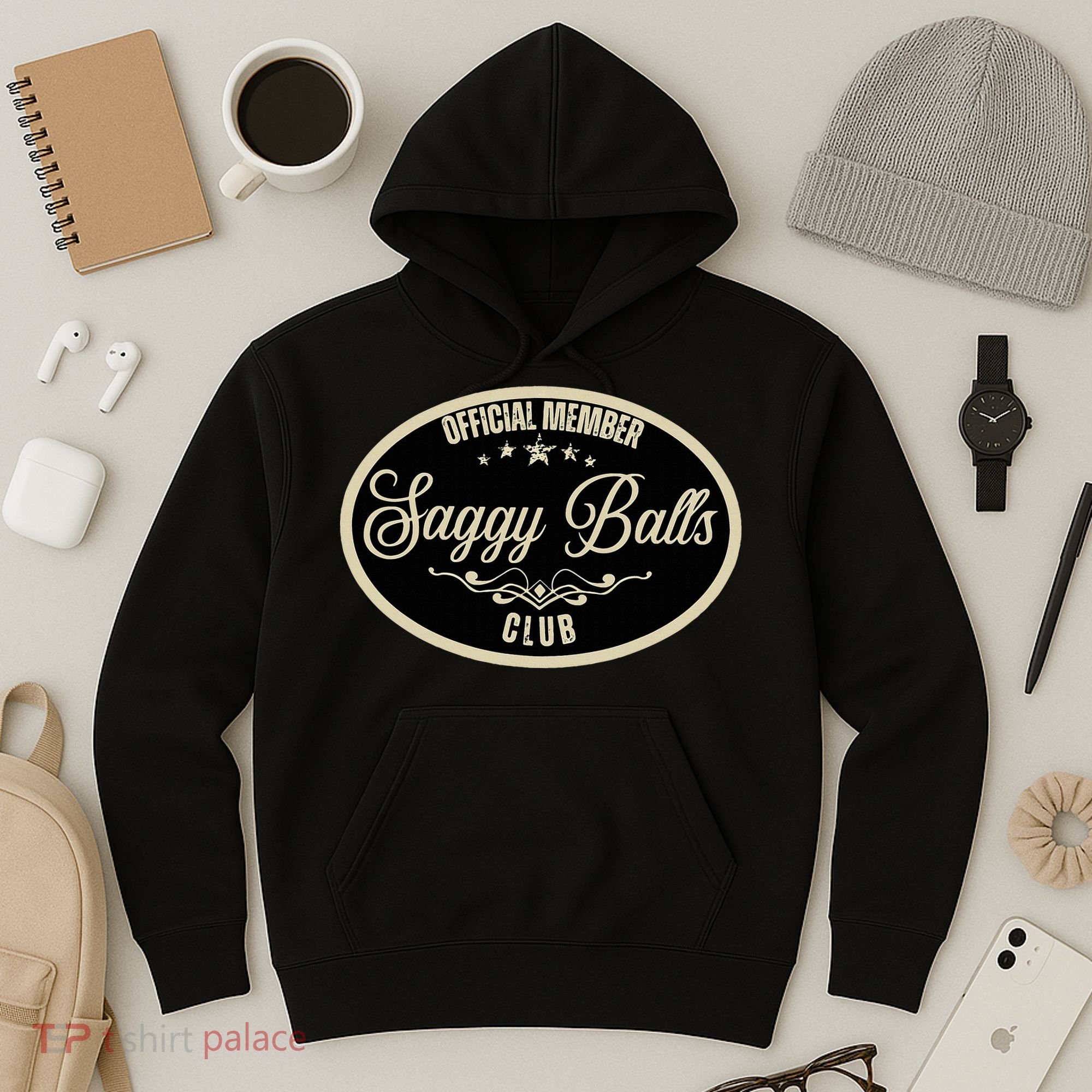 Member Saggy Balls Club Old People Hoodie