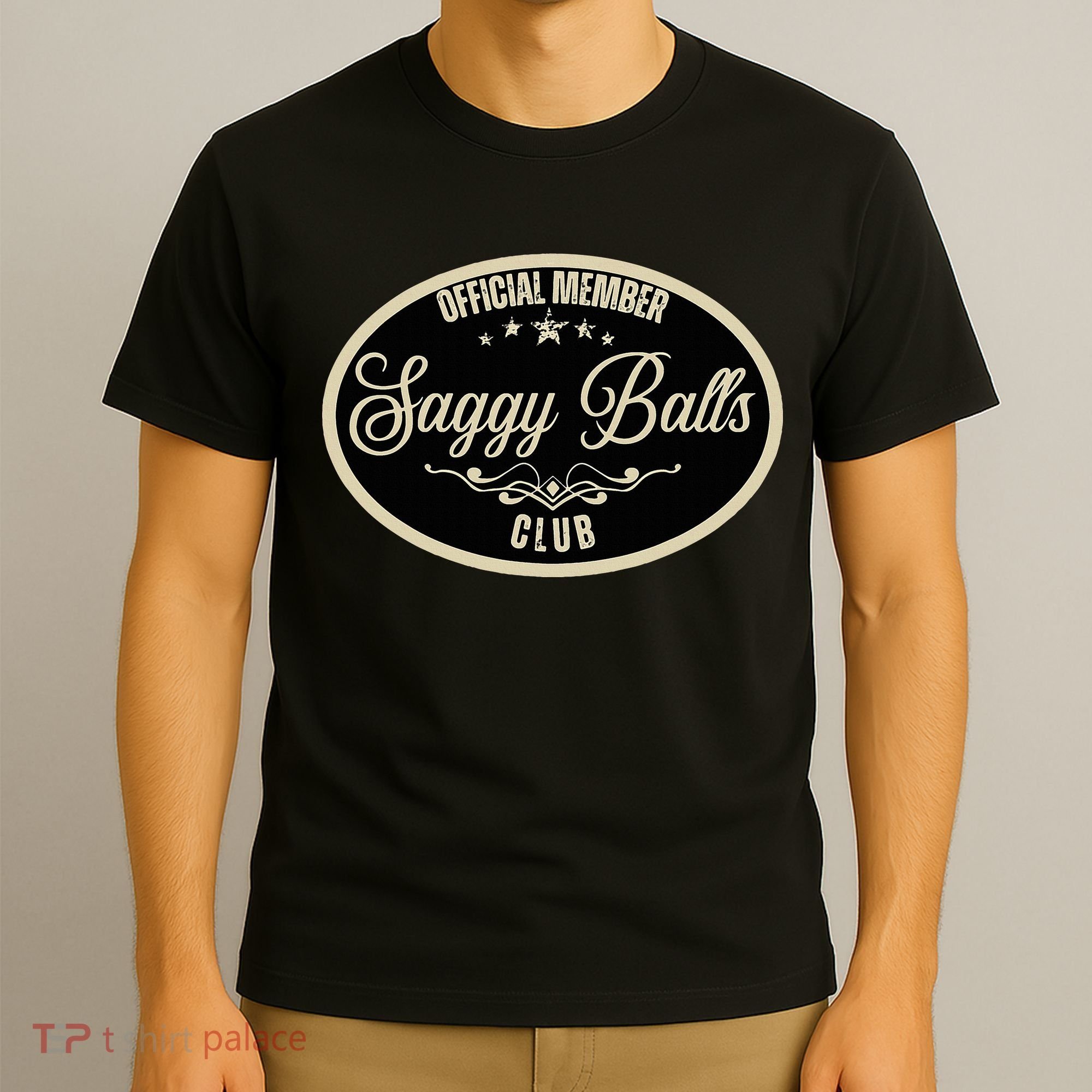 Member Saggy Balls Club Old People T-Shirt