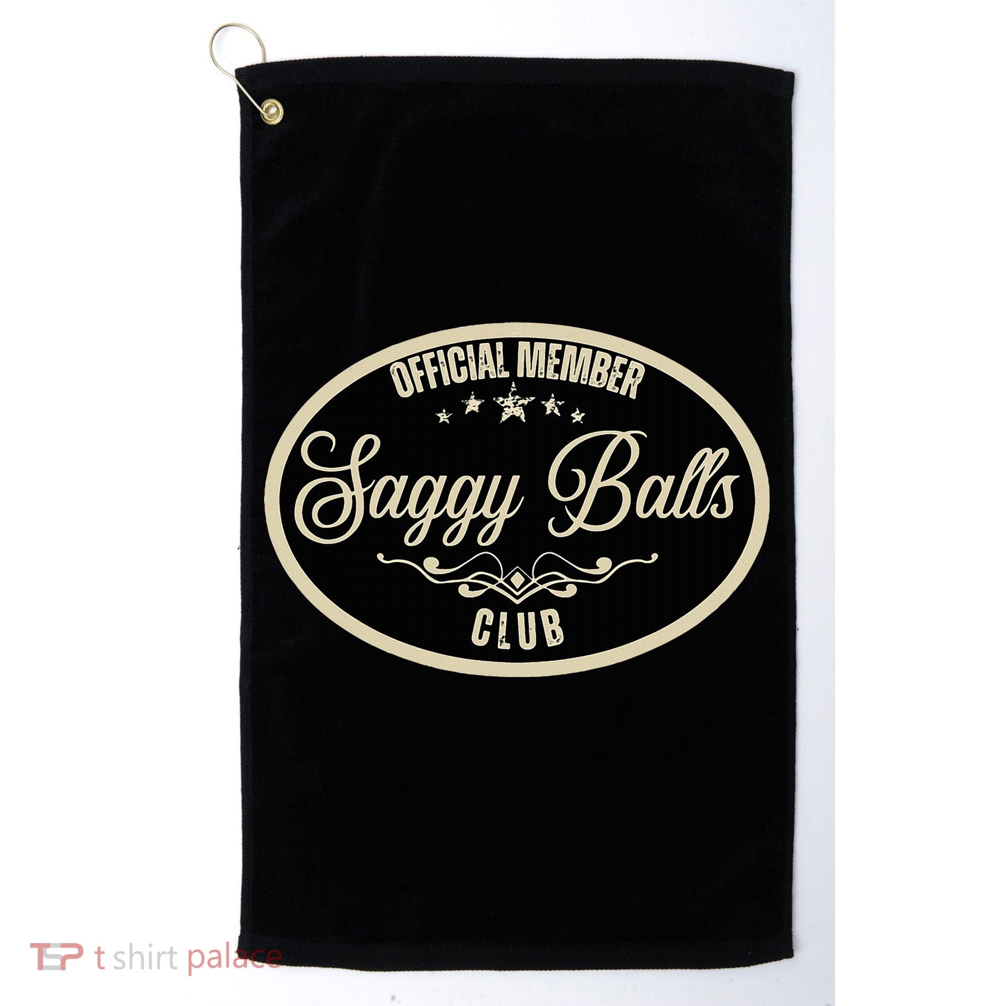 Member Saggy Balls Club Old People Golf Towel