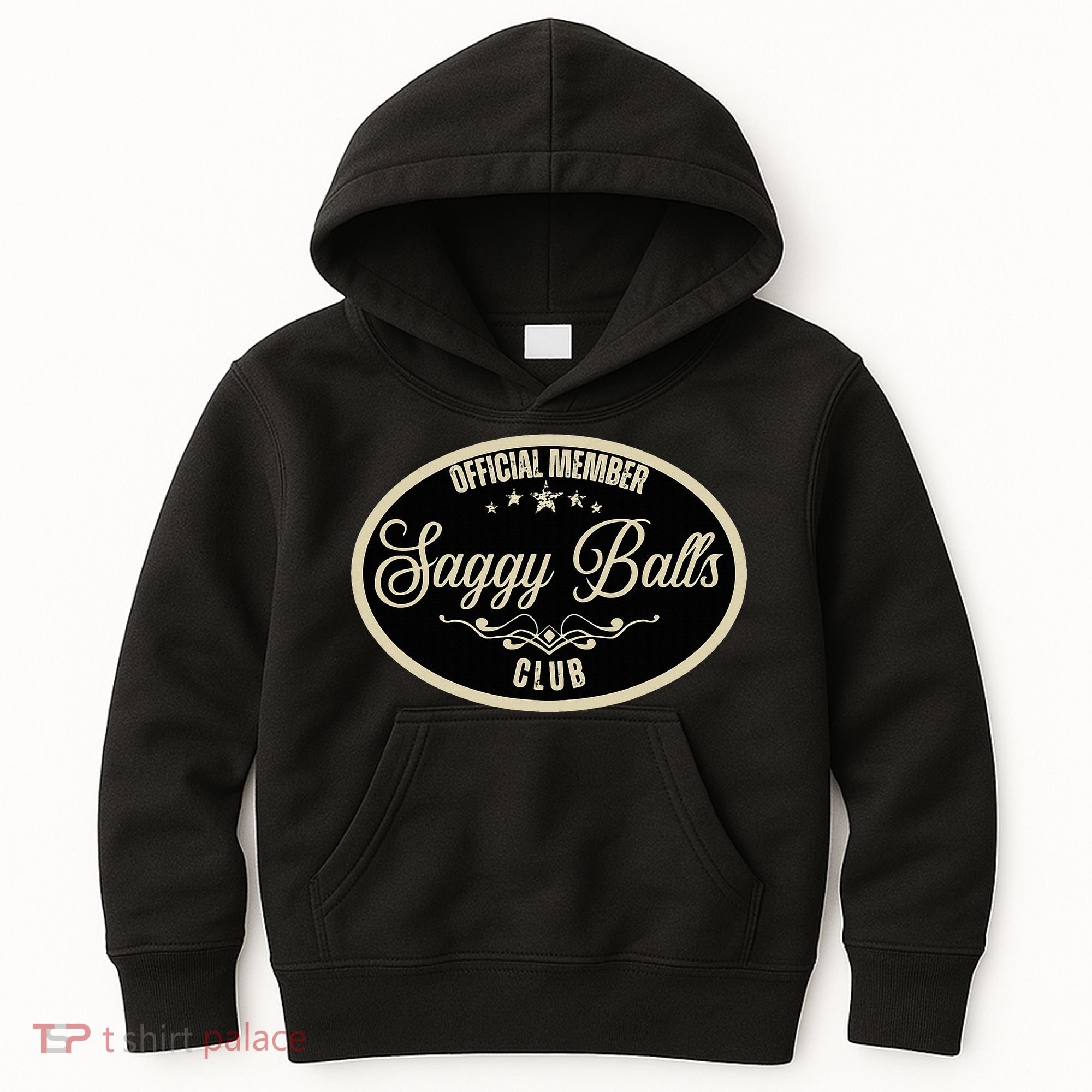 Member Saggy Balls Club Old People Kids Hoodie