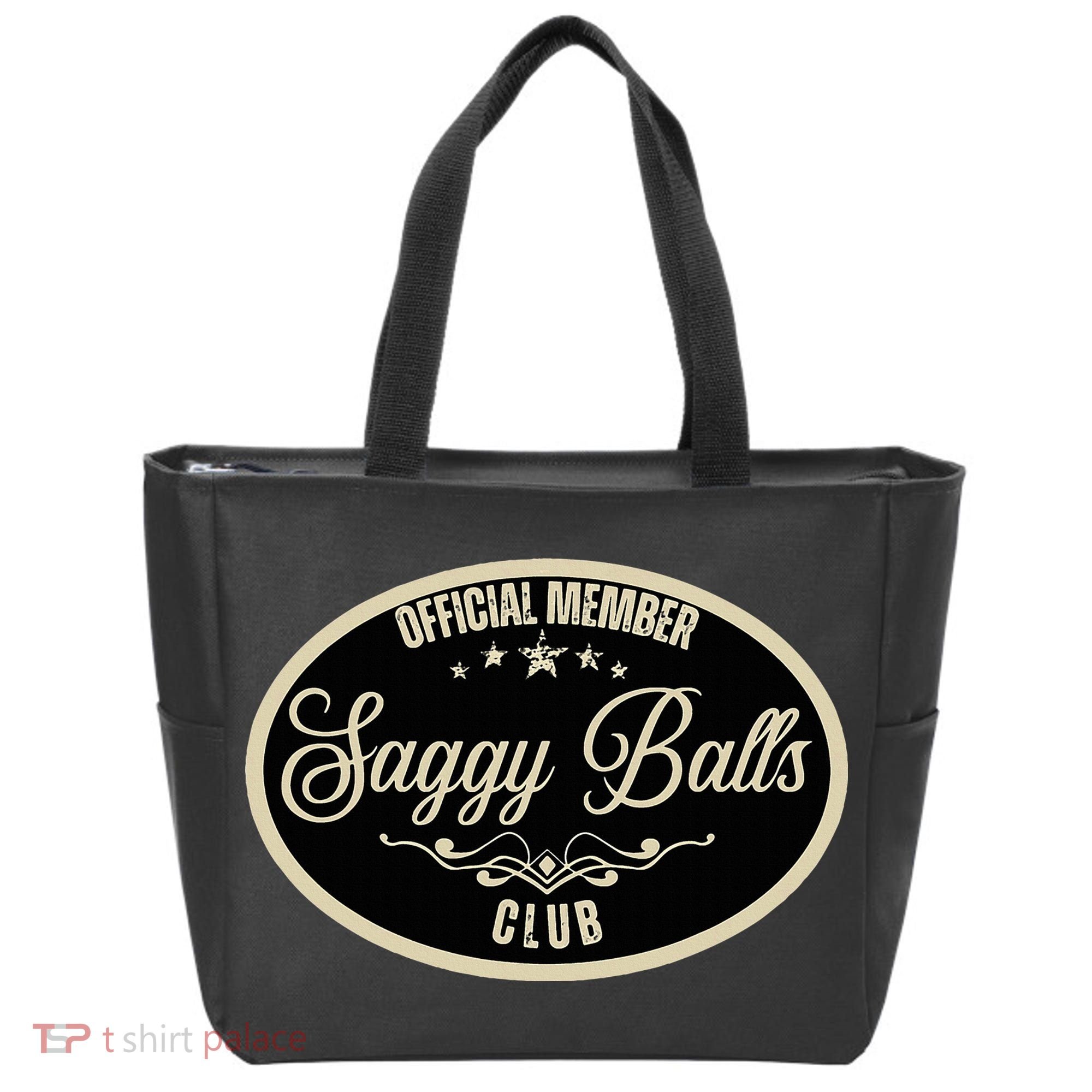 Member Saggy Balls Club Old People Tote Bag