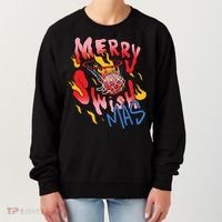Merry Swishmas Basketball Women's Sweatshirt thumb 0
