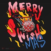 Merry Swishmas Basketball Coaster thumb 2